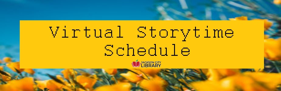 Virtual storytime schedule